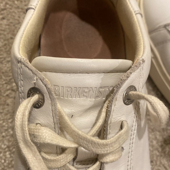 Birkenstock Bend Low White Leather Sneakers Euro 39 / US 8-8.5 - Picture 6 of 9